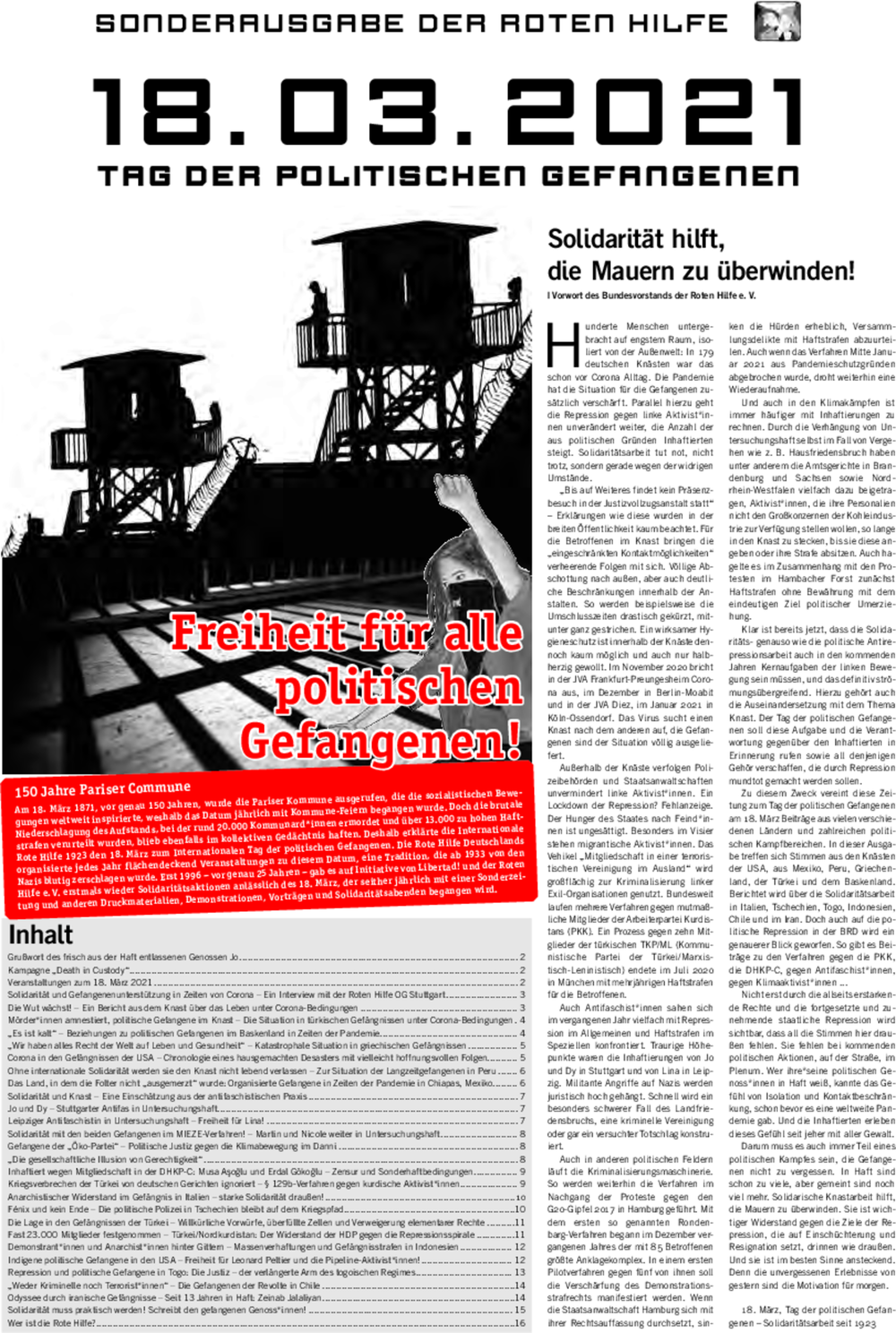 Vorschaubild: RHZ Sonderausgabe 18. März 2021